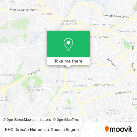 BHD Direção Hidráulica map