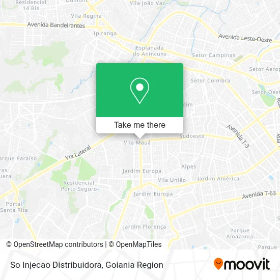 So Injecao Distribuidora map
