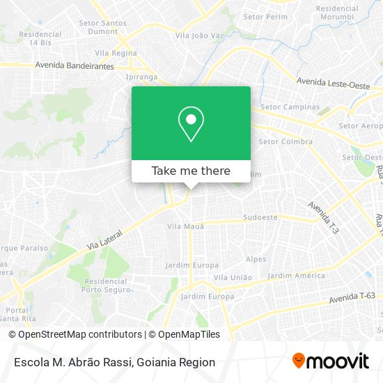 Mapa Escola M. Abrão Rassi