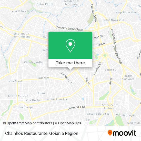 Mapa Chainhos Restaurante