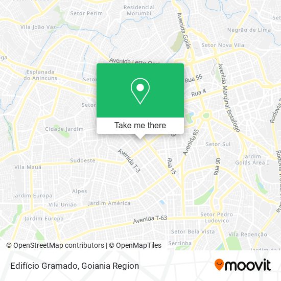 Edifício Gramado map