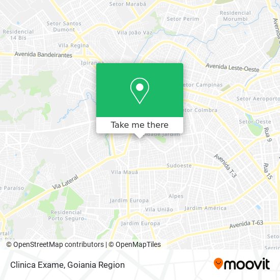 Clinica Exame map