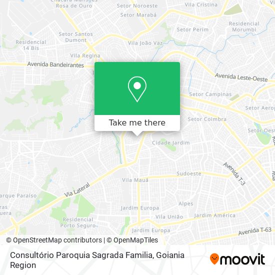 Consultório Paroquia Sagrada Familia map