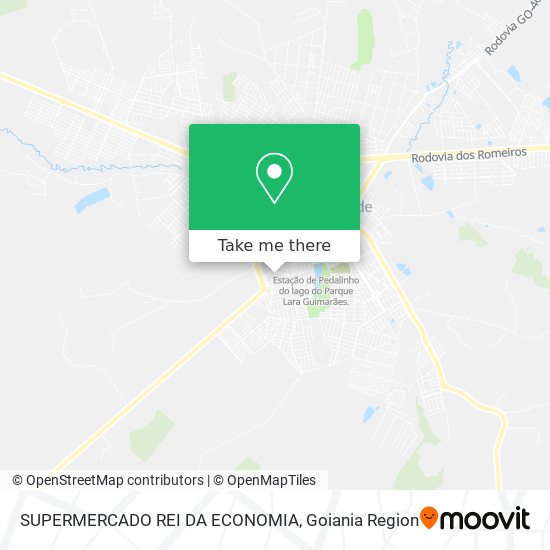 Mapa SUPERMERCADO REI DA ECONOMIA