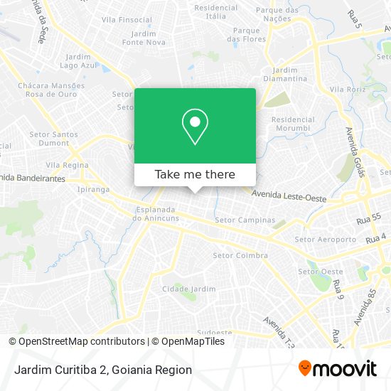 Mapa Jardim Curitiba 2