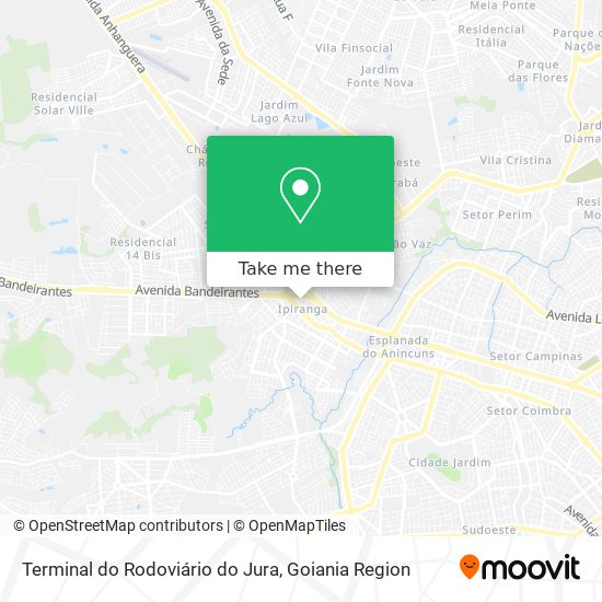 Terminal do Rodoviário do Jura map