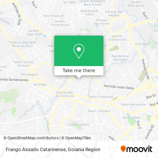 Frango Assado Catarinense map