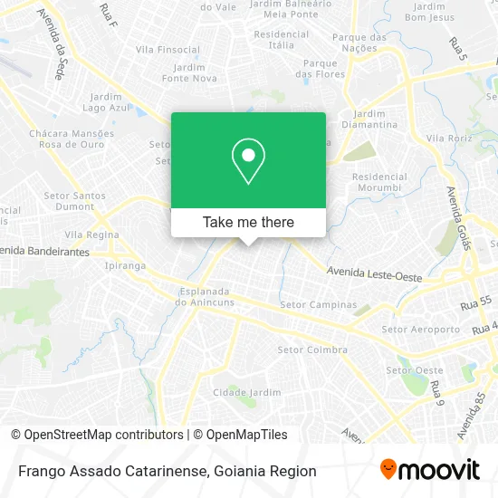 Frango Assado Catarinense map