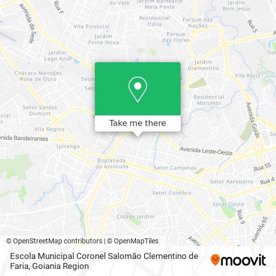 Escola Municipal Coronel Salomão Clementino de Faria map