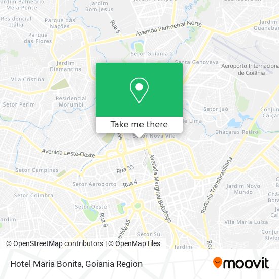 Hotel Maria Bonita map