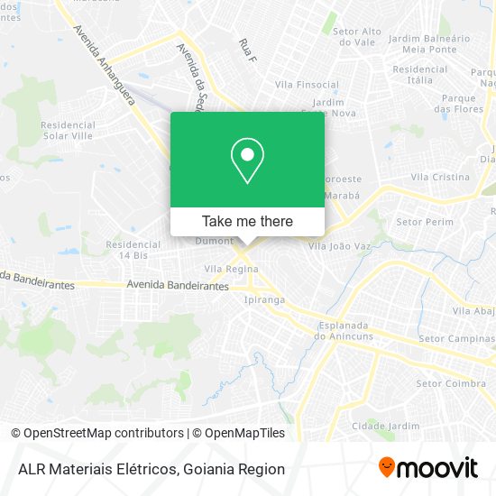 ALR Materiais Elétricos map
