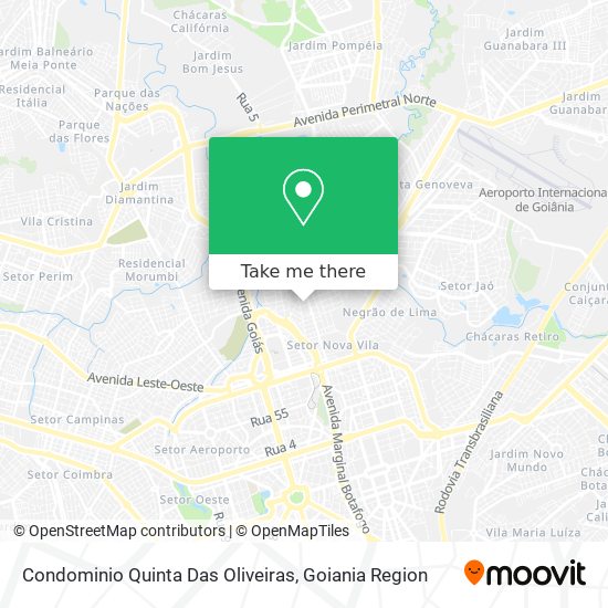 Mapa Condominio Quinta Das Oliveiras