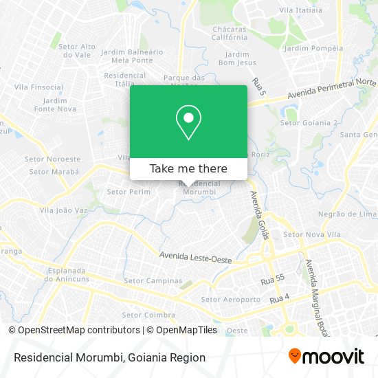 Residencial Morumbi map