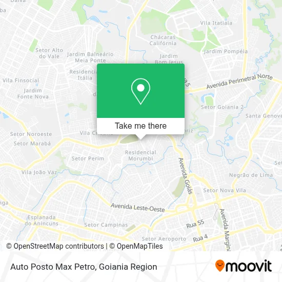 Auto Posto Max Petro map