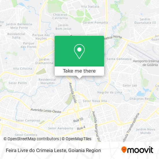 Feira Livre do Crimeia Leste map