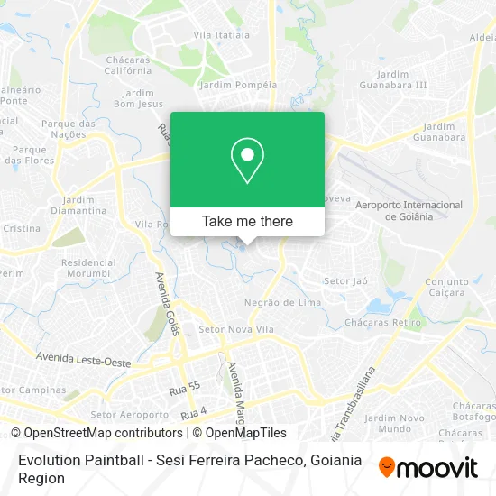 Evolution Paintball - Sesi Ferreira Pacheco map