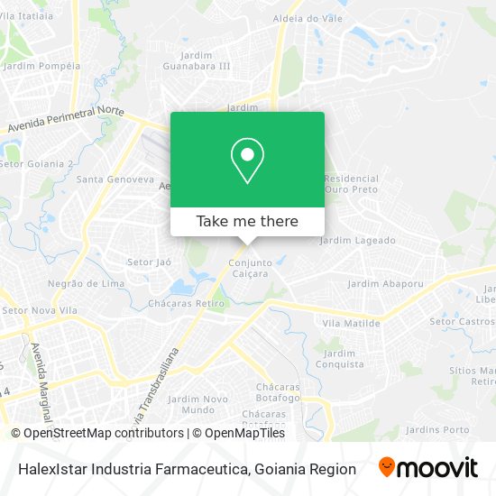 HalexIstar Industria Farmaceutica map