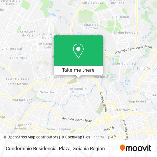 Mapa Condominio Residencial Plaza