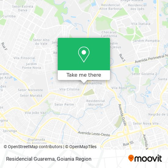 Residencial Guarema map