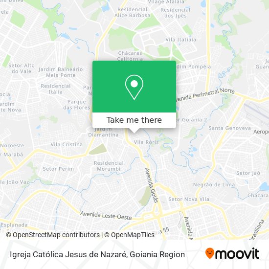 Igreja Católica Jesus de Nazaré map