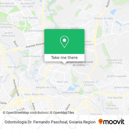 Odontologia Dr. Fernando Paschoal map