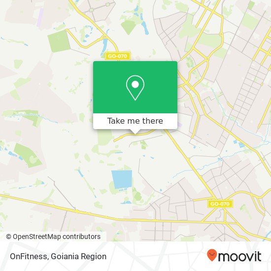 OnFitness map