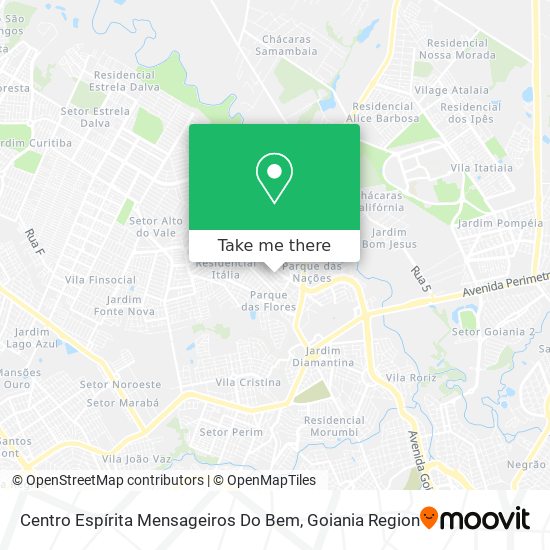 Centro Espírita Mensageiros Do Bem map