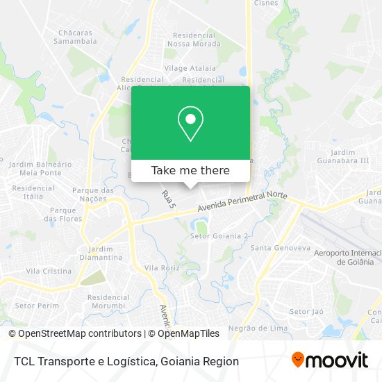 Mapa TCL Transporte e Logística