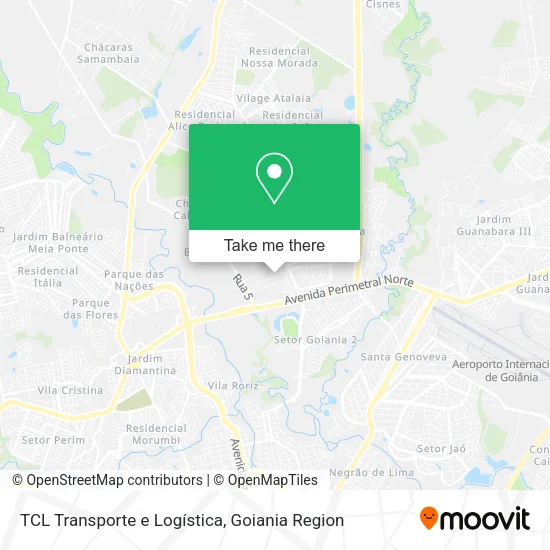 TCL Transporte e Logística map