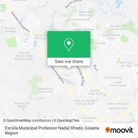 Escola Municipal Professor Nadal Sfredo map