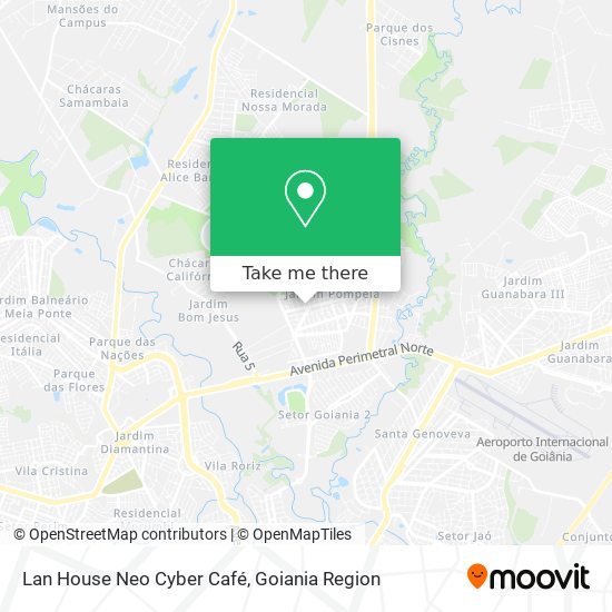 Lan House Neo Cyber Café map