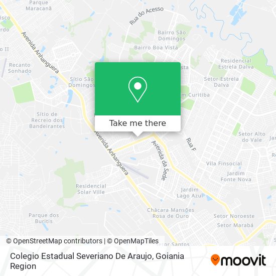 Colegio Estadual Severiano De Araujo map