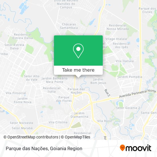 Parque das Nações map