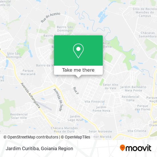 Mapa Jardim Curitiba