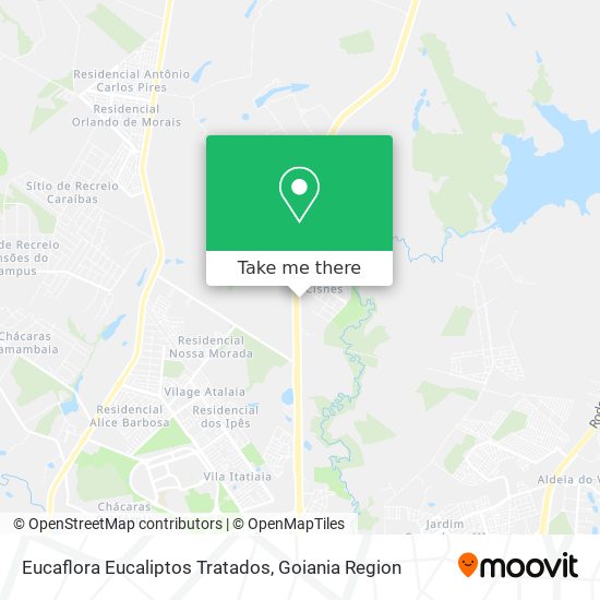 Eucaflora Eucaliptos Tratados map
