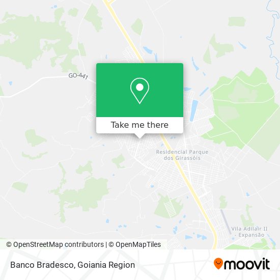 Banco Bradesco map