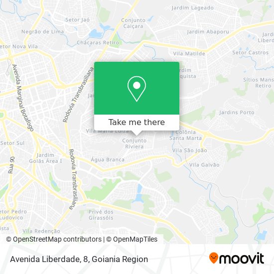 Avenida Liberdade, 8 map