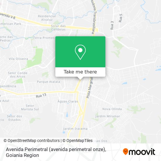 Avenida Perimetral (avenida perimetral onze) map