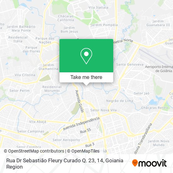 Rua Dr Sebastião Fleury Curado Q. 23, 14 map