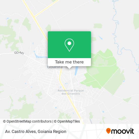 Mapa Av. Castro Alves