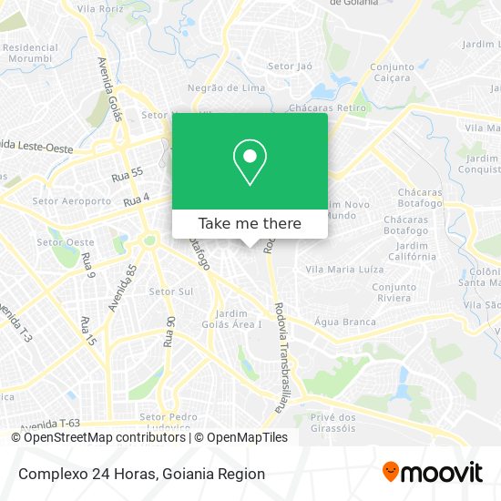 Complexo 24 Horas map