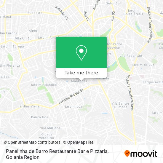 Panelinha de Barro Restaurante Bar e Pizzaria map