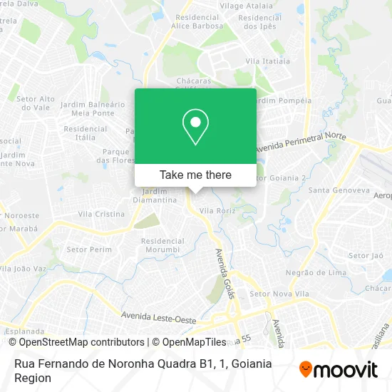Rua Fernando de Noronha Quadra B1, 1 map