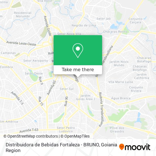 Distribuidora de Bebidas Fortaleza - BRUNO map