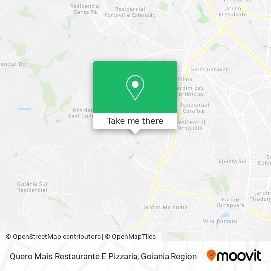 Quero Mais Restaurante E Pizzaria map