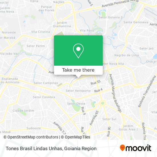 Tones Brasil Lindas Unhas map