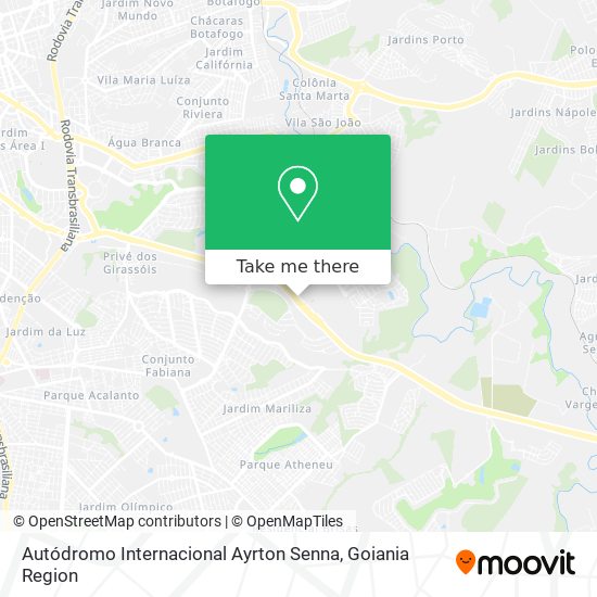 Autódromo Internacional Ayrton Senna map