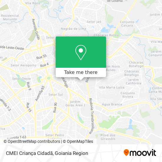 CMEI Criança Cidadã map