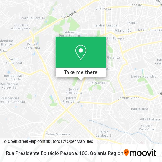 Rua Presidente Epitácio Pessoa, 103 map