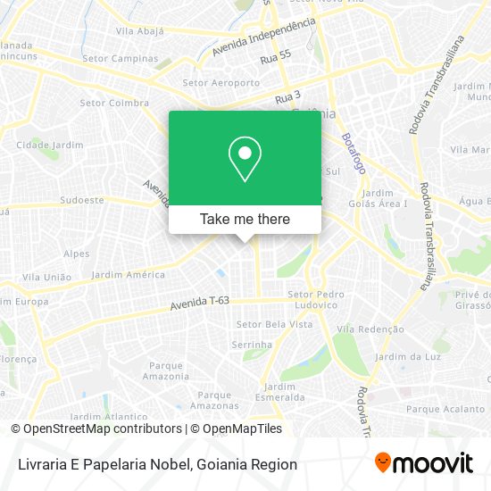 Livraria E Papelaria Nobel map